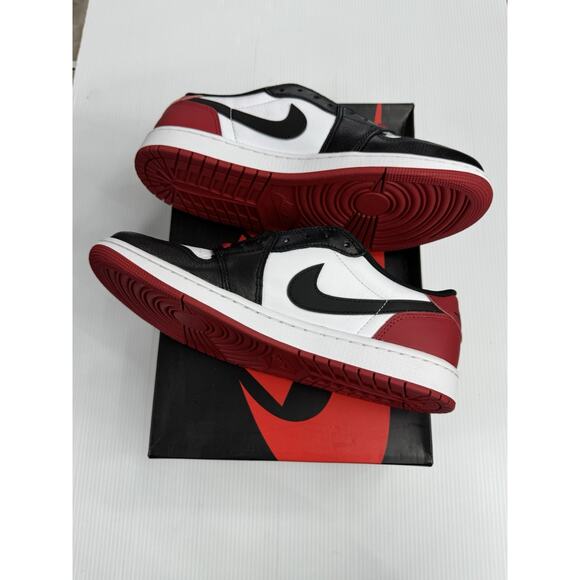 Size 10 - Nike Air Jordan 1 Retro Low OG Black Toe CZ0790-106 main image 6